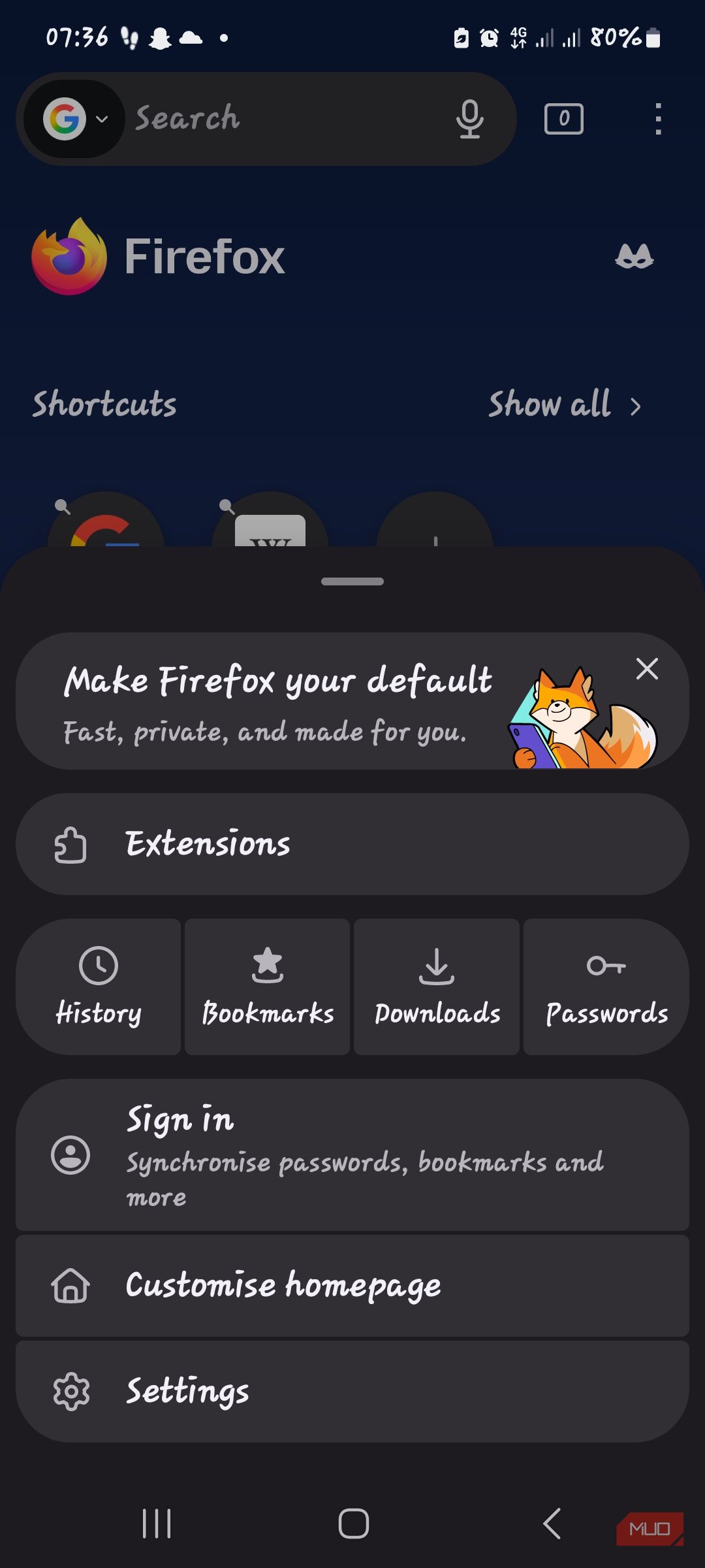Firefox для Android — иллюстрация 6 к материалу