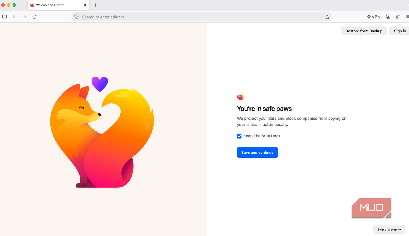 Как перейти с Google Chrome на Firefox без потери данных Окно приветствия Firefox при первом запуске