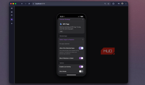 Foqos web recreation showing the New Profile form scrolled to the Options toggles