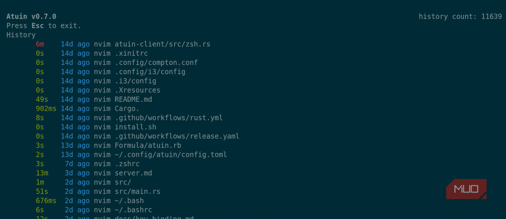 Functions with Atuin