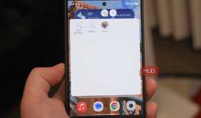 A chat bubble in Google Messages.