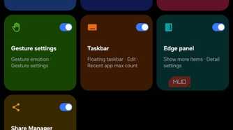 Home Up module good lock Tab A11
