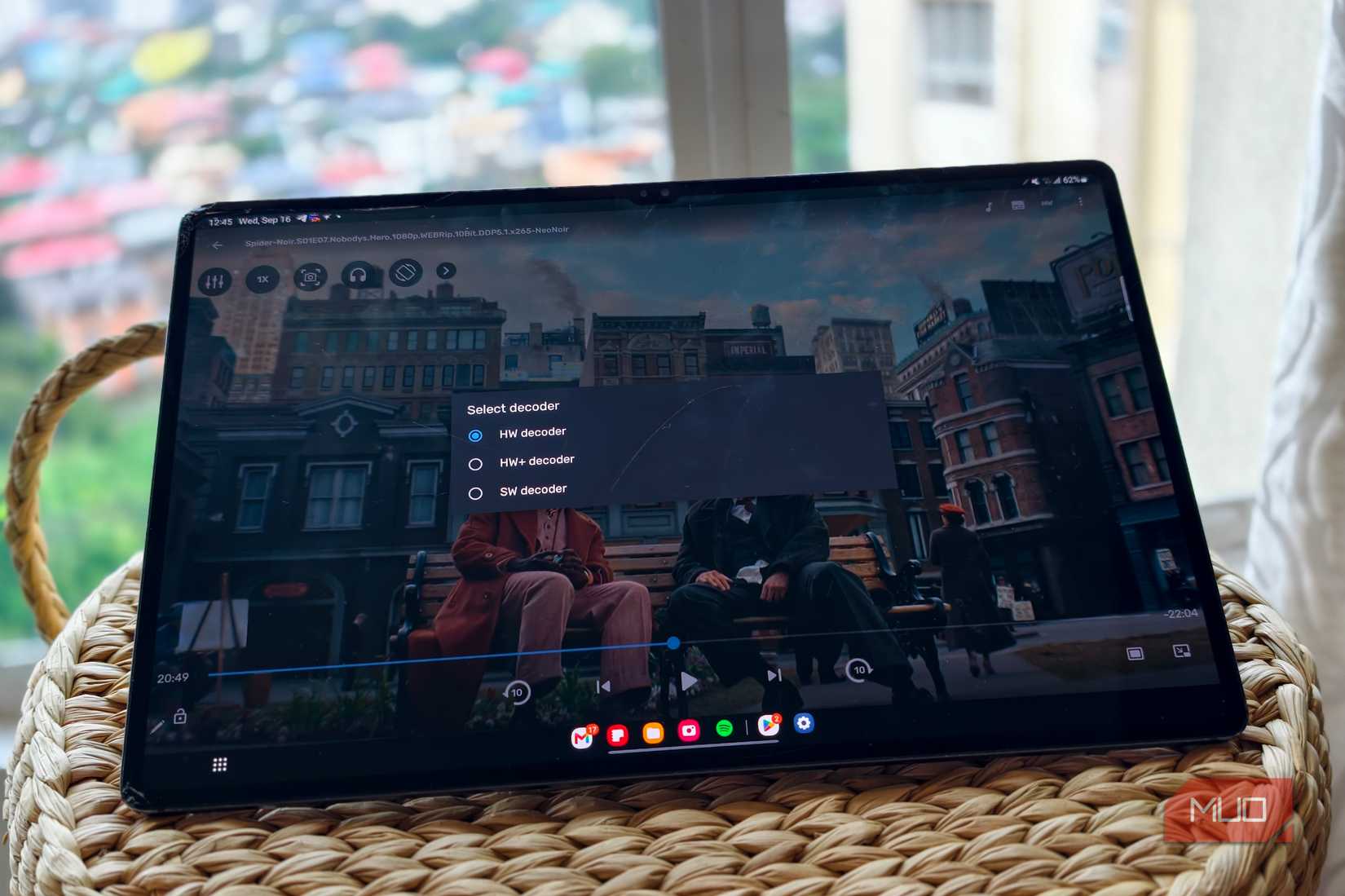 параметри декодера плеєра mx на Samsung Galaxy Tab S8 Ultra