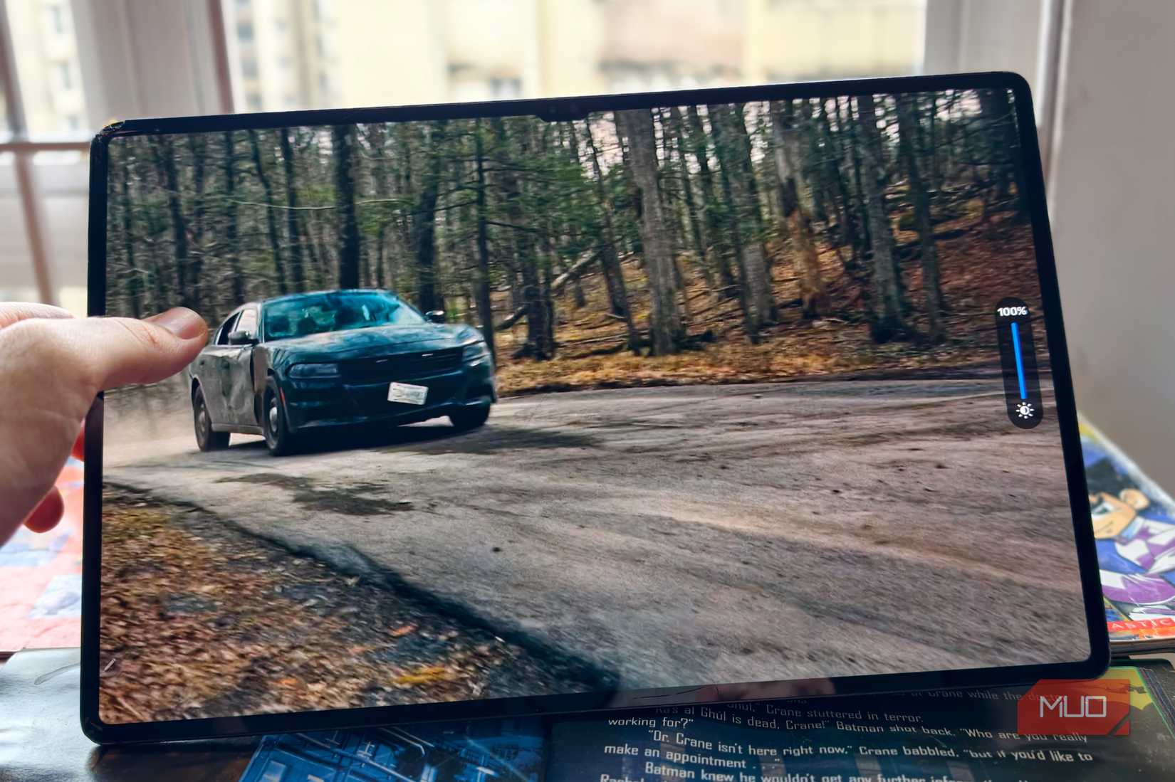 Керування яскравістю плеєра mx на Samsung Galaxy Tab S8 Ultra