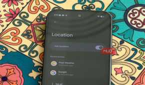 Location services page on Google Pixel 11