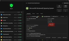 Microsoft Operating System ...in.data.microsoft.com blocked connection on Portmaster.