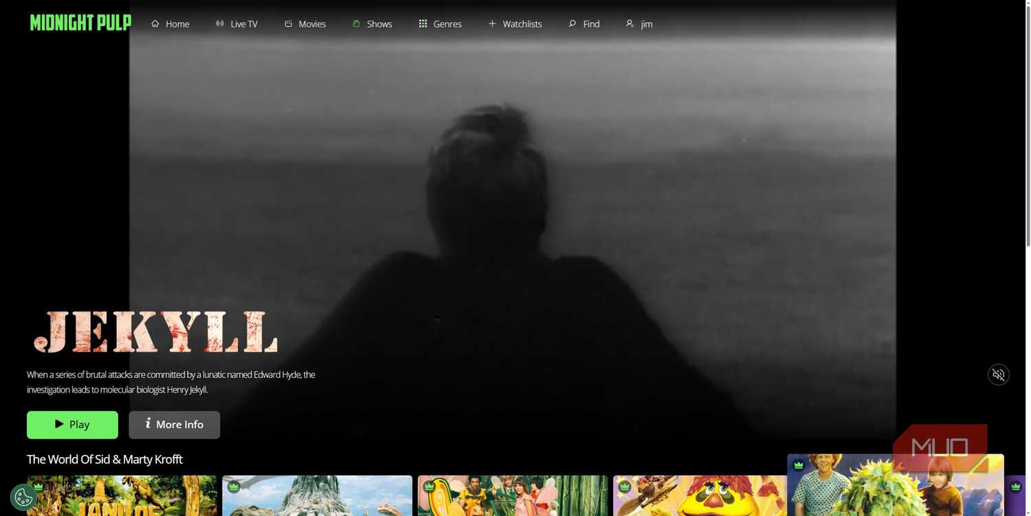 midnight pulp free tv show streaming