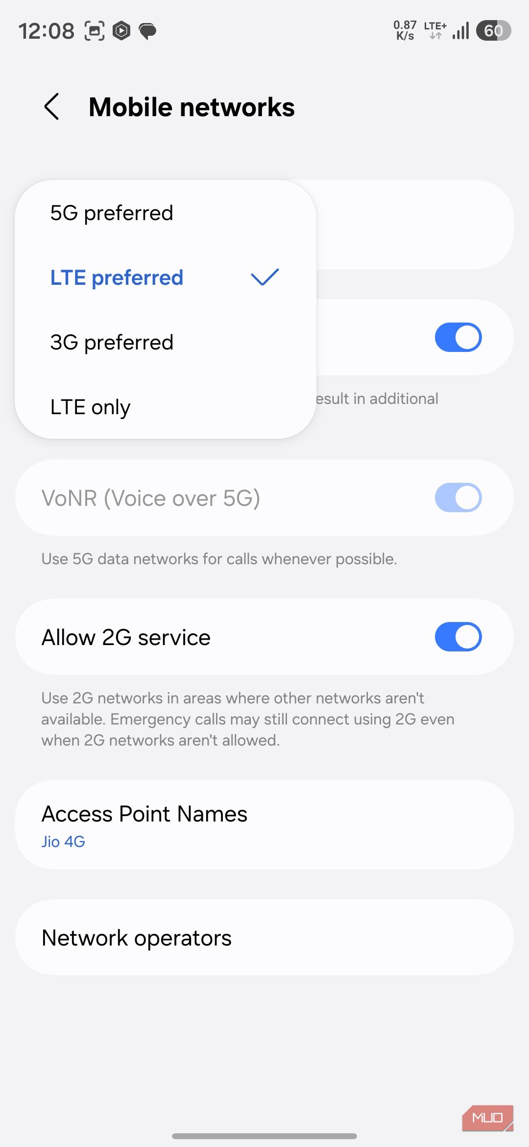 отключение 5G на Android — иллюстрация 3 к материалу