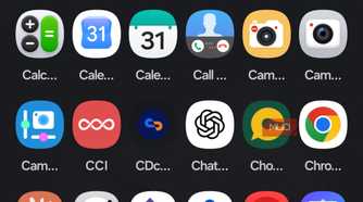 Normal app drawer with search bar