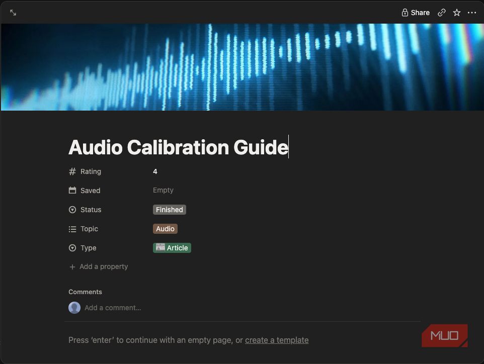 A Notion library audio guide.