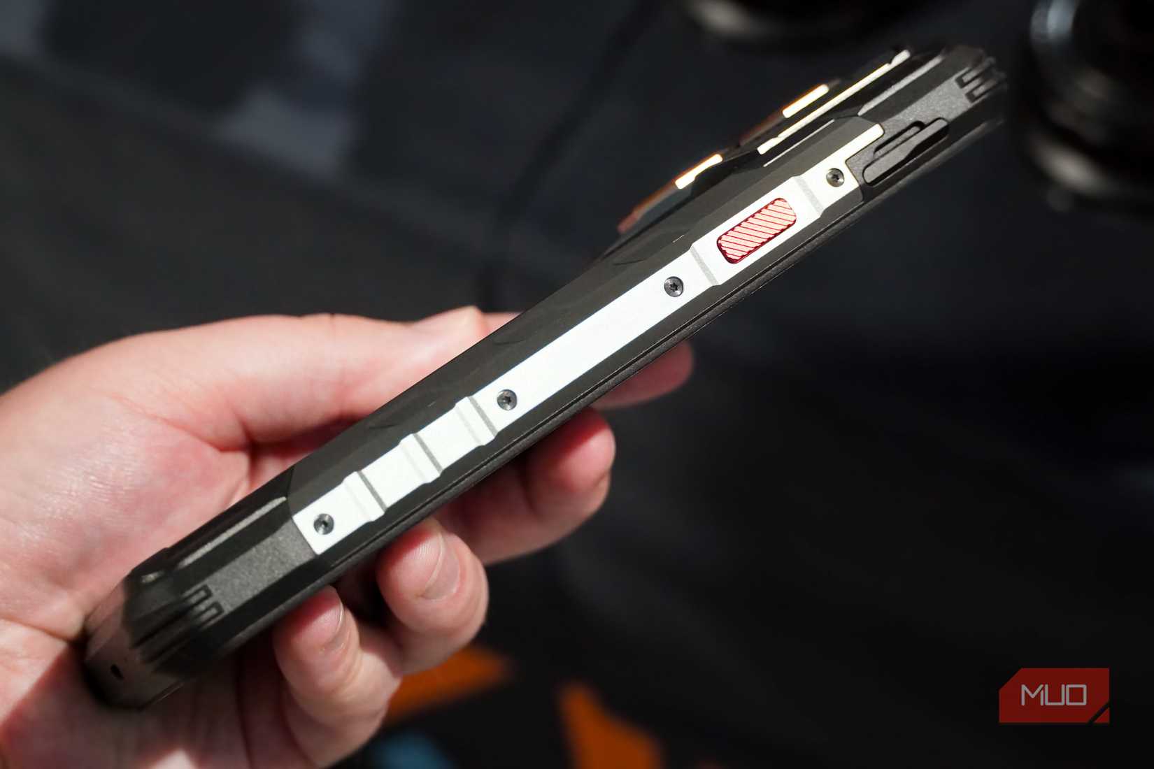 The side profile of the Oukitel WP70 Ultra.
