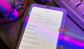 Palma 2 Pro showing Google results for MakeUseOf in the EinkBro browser