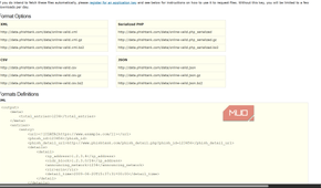 PhishTank Format Options showing online-valid.csv