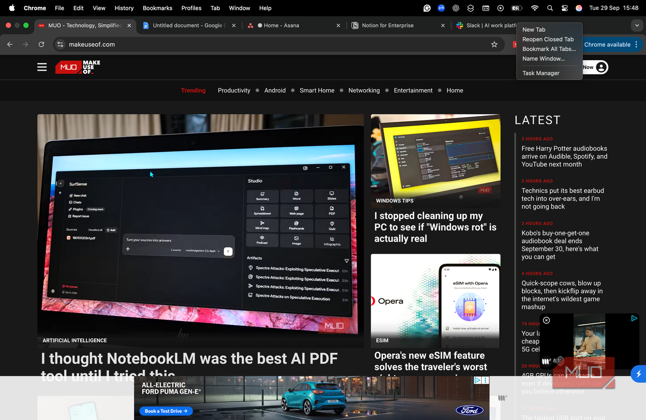 восстановление вкладок в Chrome — иллюстрация 5 к материалу восстановление вкладок в Chrome — иллюстрация 5 к материалу