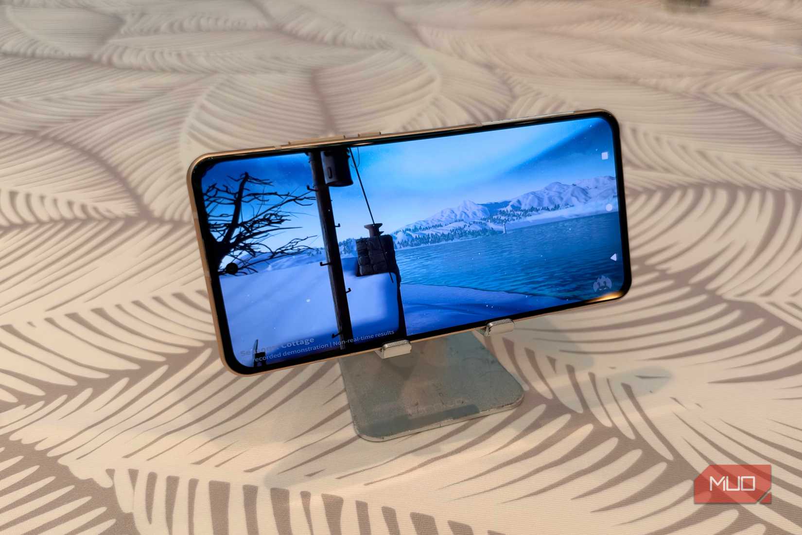 The Snapdragon 8 Elite Extreme Gen 6 reference device running a graphics benchmark.