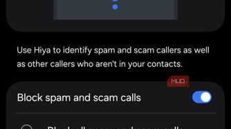 Samsung Caller ID and spam protection settings
