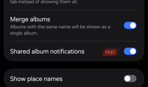 Samsung gallery app settings.-1