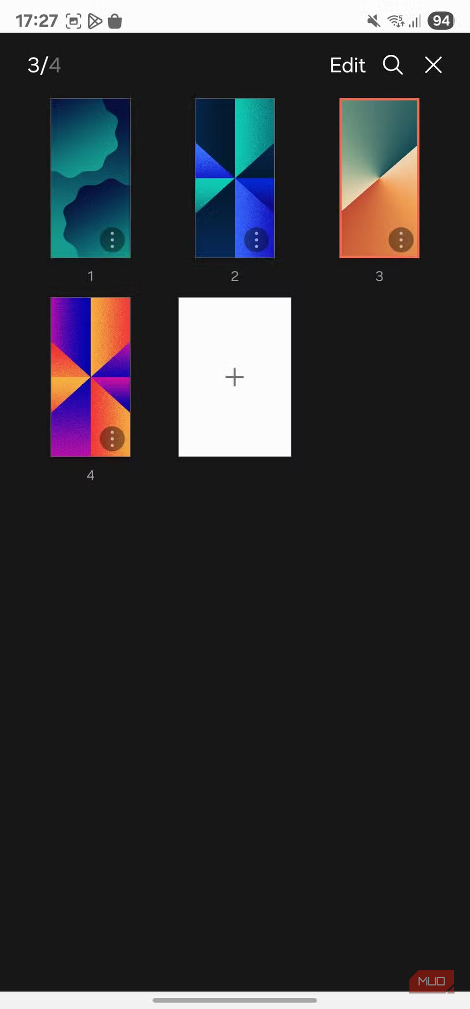 Samsung gallery secret menu features