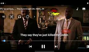 a screenshot of a movie running on mx player on vivo x300 pro
