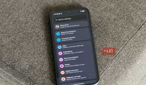 Settings app on the Google Pixel 11