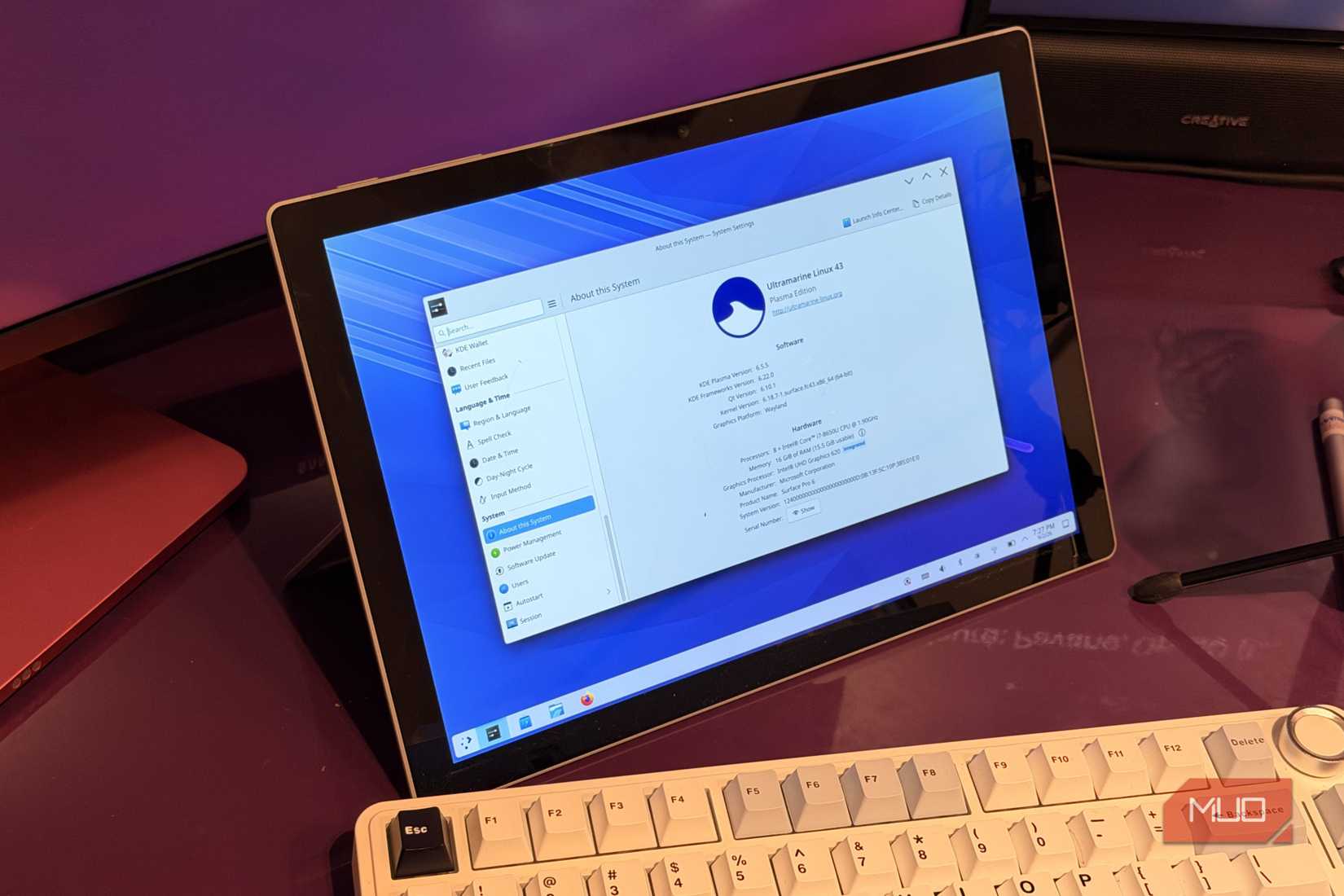 I put Linux on Microsoft's own hardware, and it works so much
