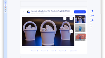 thingiverse ai slop bucket of fish