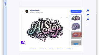 thingiverse ai slop