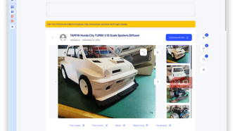 thingiverse honda city turbo model