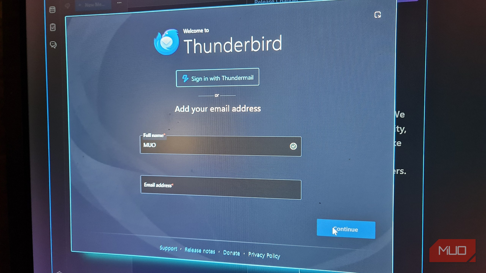 Почему Thunderbird остается лучшим почтовым клиентом даже спустя 20 лет Заставка приветствия при первом запуске почтового клиента Mozilla Thunderbird