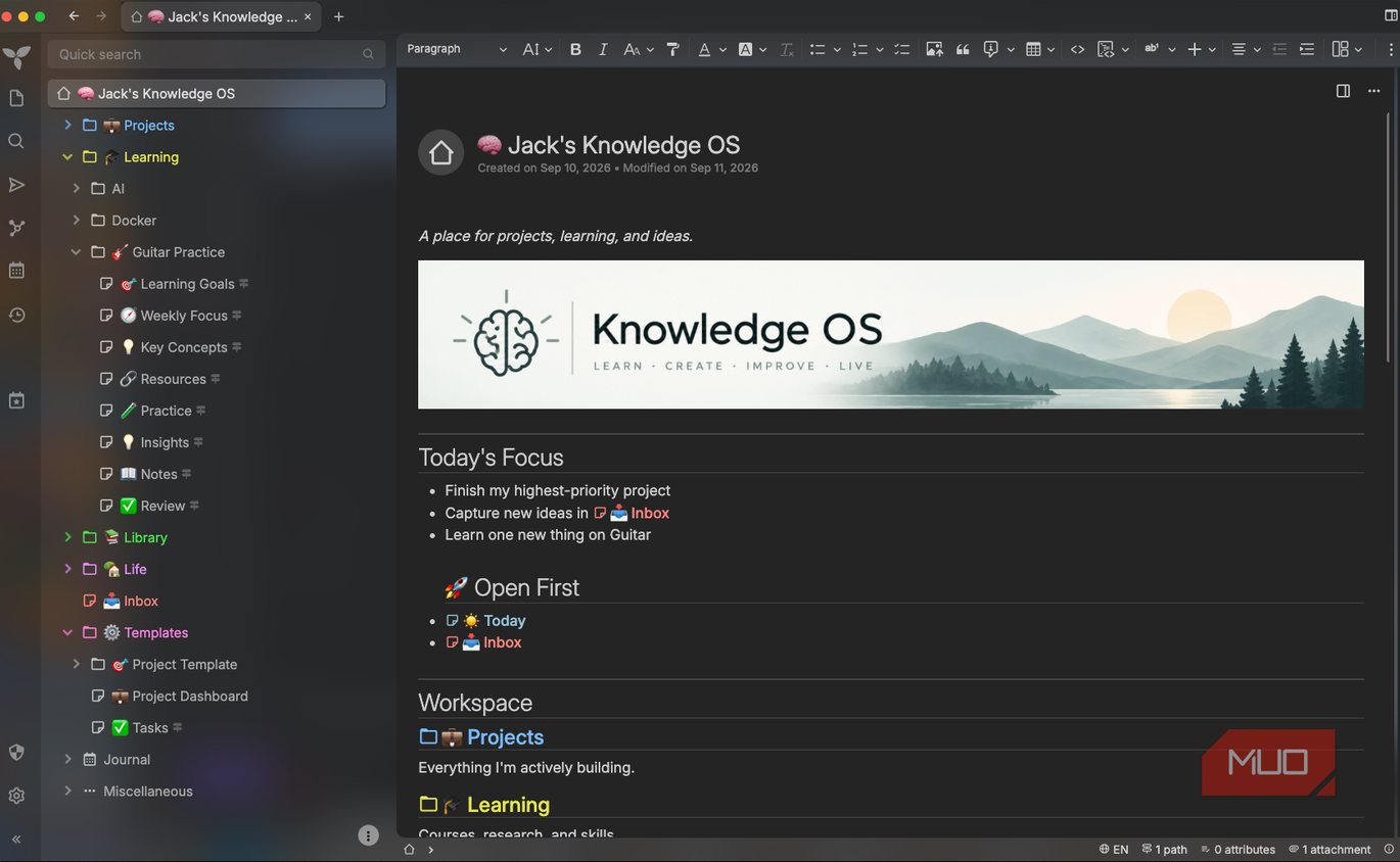 Почему я перешел на бесплатный open-source аналог Notion Панель управления знаниями в приложении Trilium