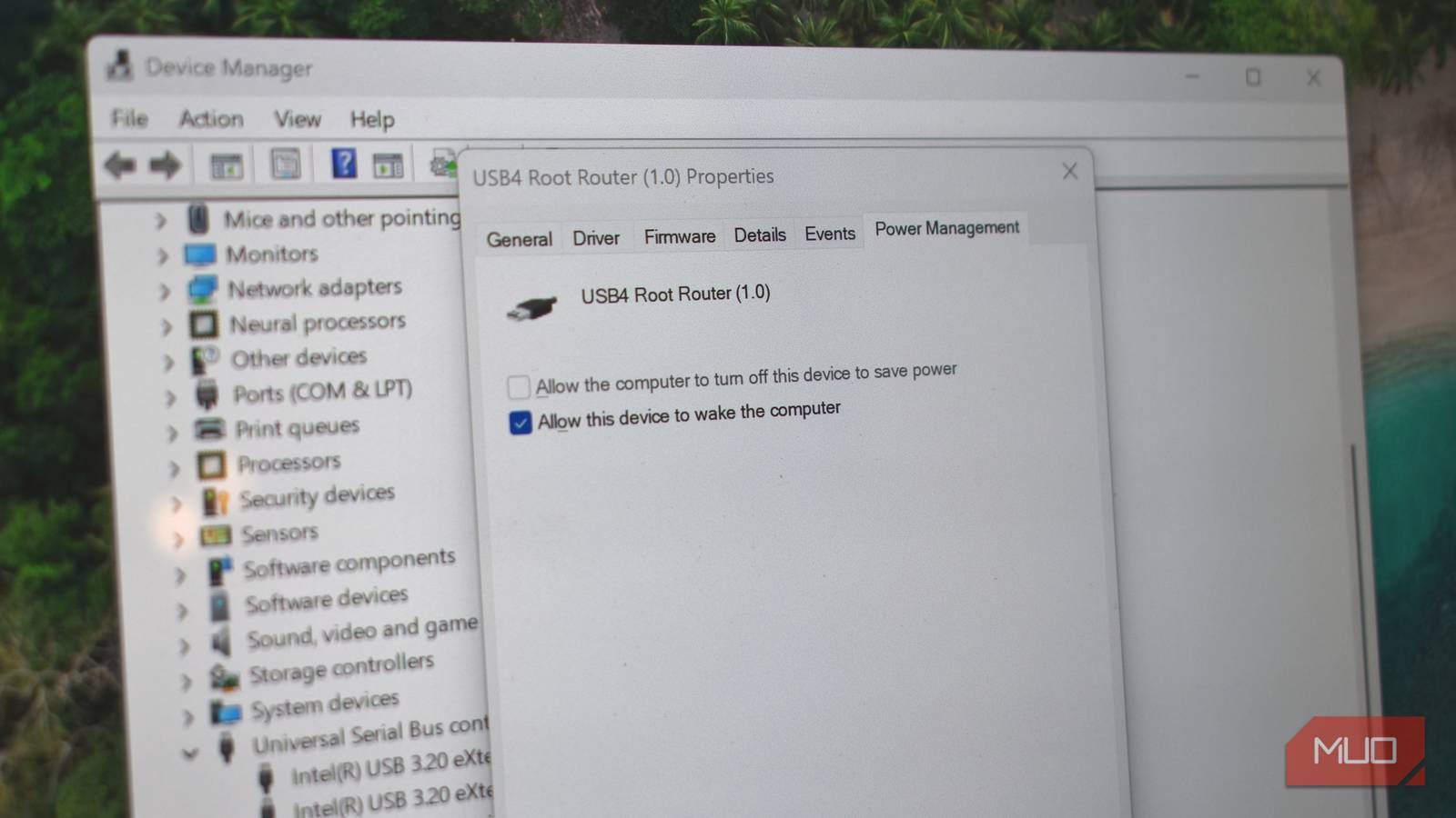 Как отключение управления питанием USB4 подняло скорость передачи данных с 500 Мбит/с до 2400 Мбит/с настройки диспетчера устройств Windows 11 для USB4