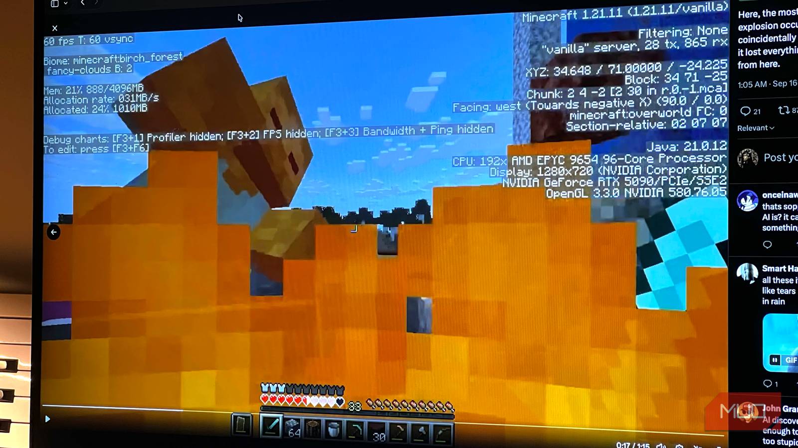 GPT-6 Astra в Minecraft: 141 час игры и неожиданный сбой из-за крипера Прогресс модели GPT-6 Astra в Minecraft