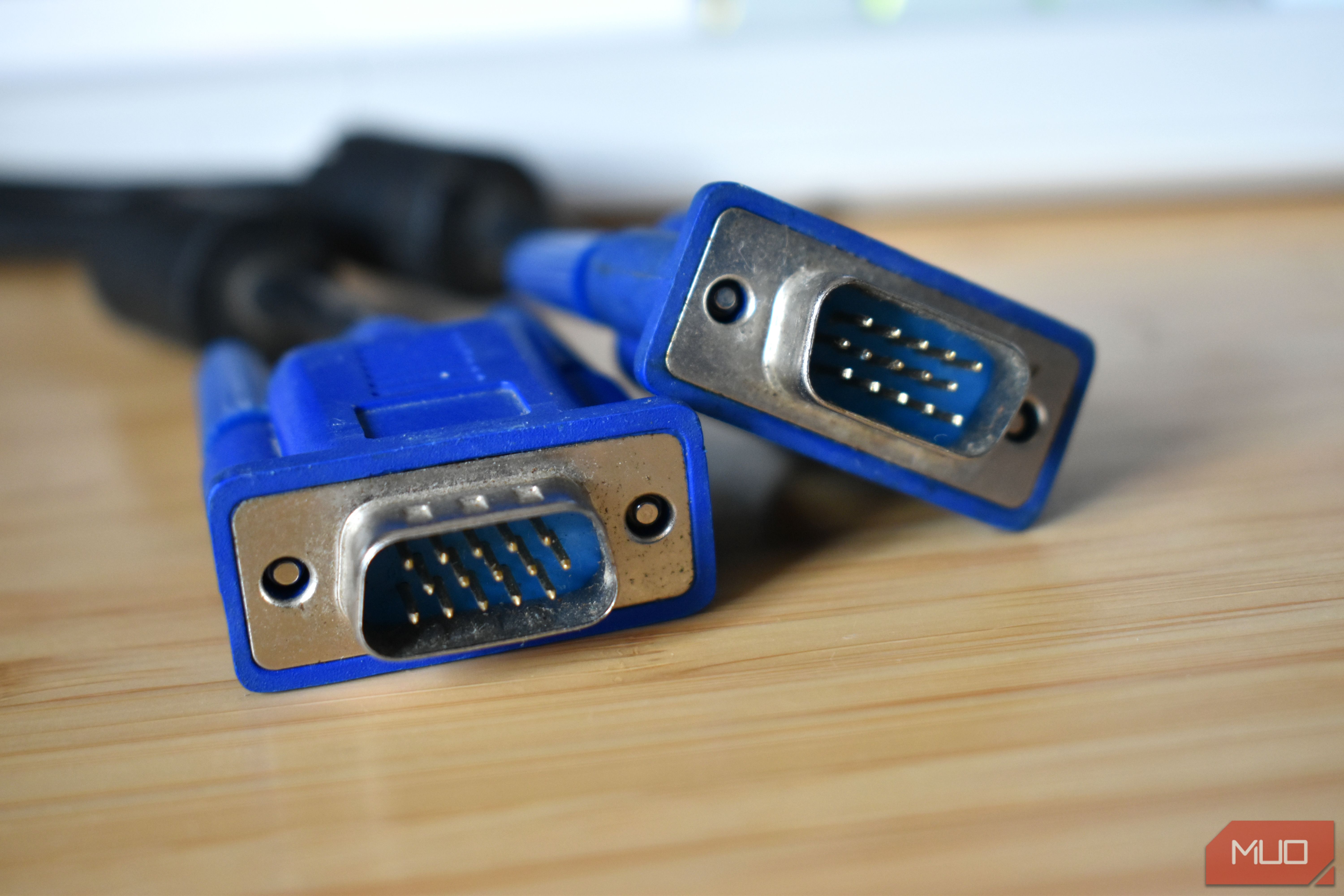 VGA connectors side by side