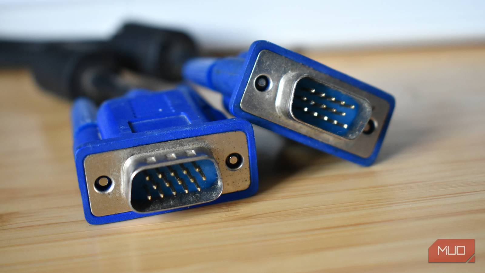 VGA connectors side by side