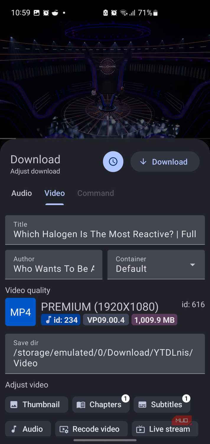 работа с yt-dlp на Android — иллюстрация 2 к материалу работа с yt-dlp на Android — иллюстрация 2 к материалу