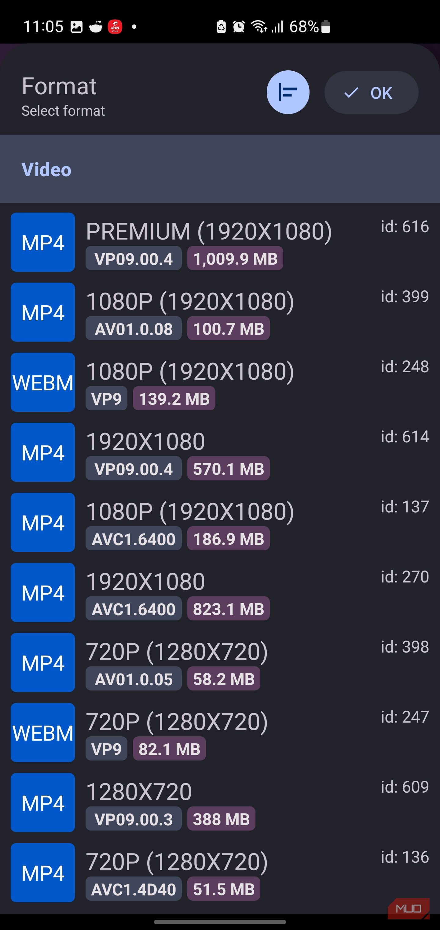 работа с yt-dlp на Android — иллюстрация 3 к материалу