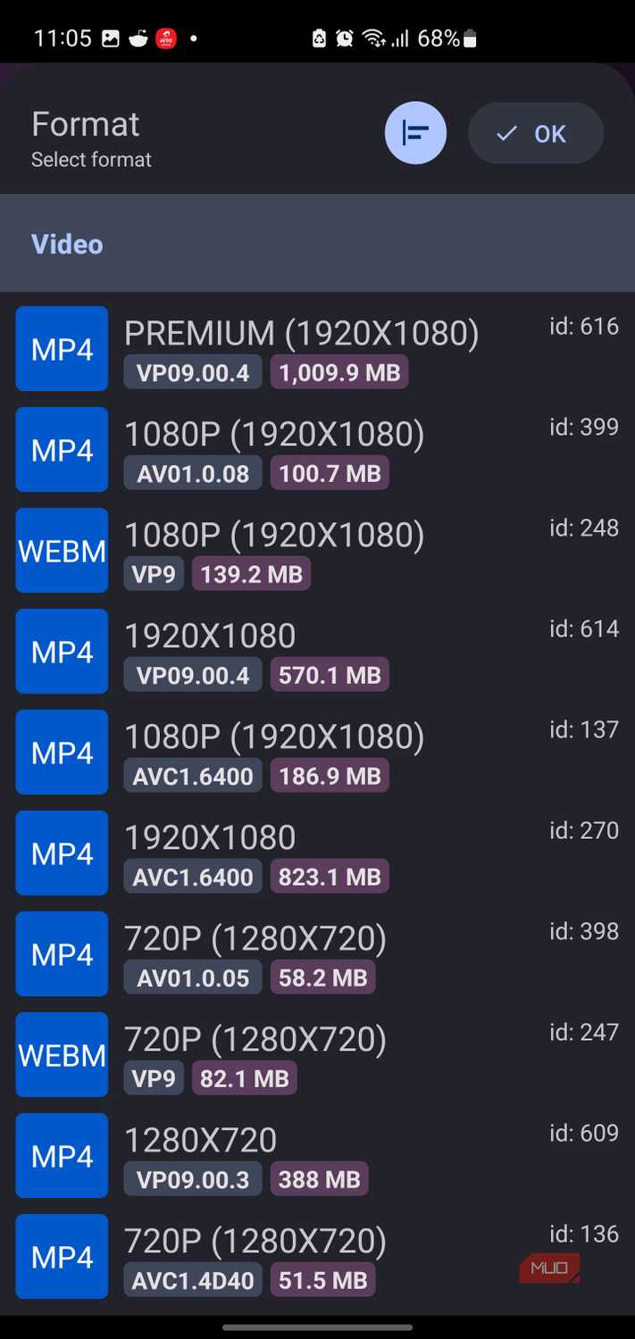 работа с yt-dlp на Android — иллюстрация 3 к материалу работа с yt-dlp на Android — иллюстрация 3 к материалу