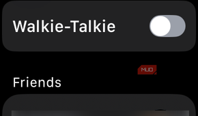 walkie talkie off
