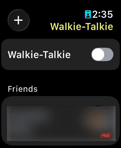 walkie talkie off