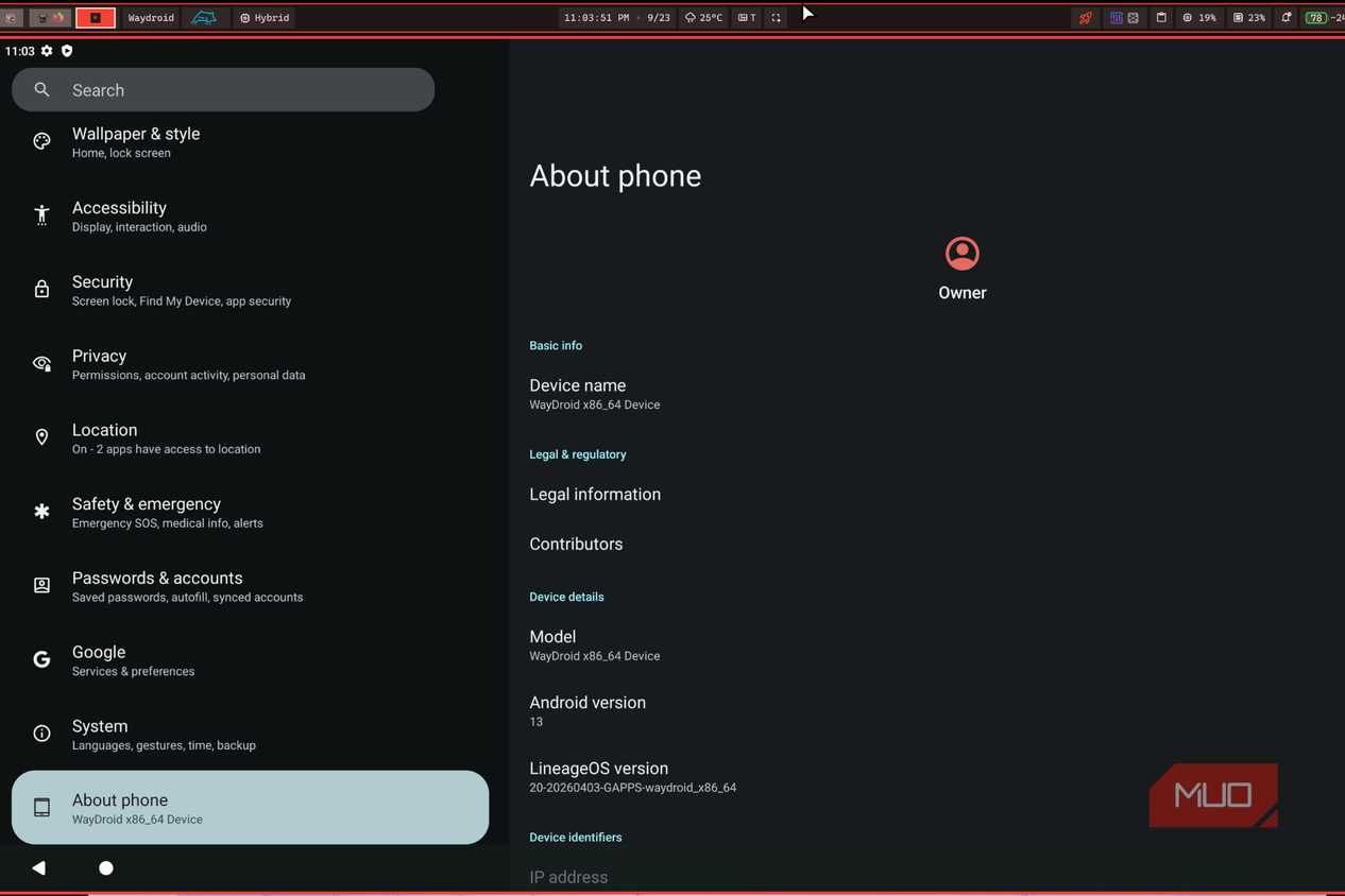 запускать Android-приложения на Linux — иллюстрация 6 к материалу запускать Android-приложения на Linux — иллюстрация 6 к материалу