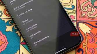 Wi-Fi scanning and Bluetooth Scanning settings on Pixel 11