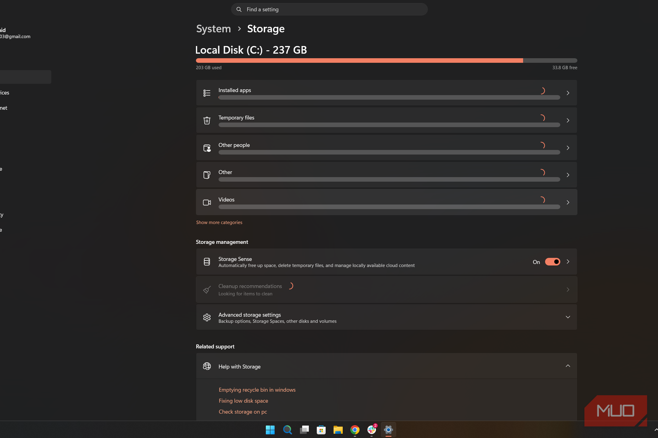Storage Sense Windows