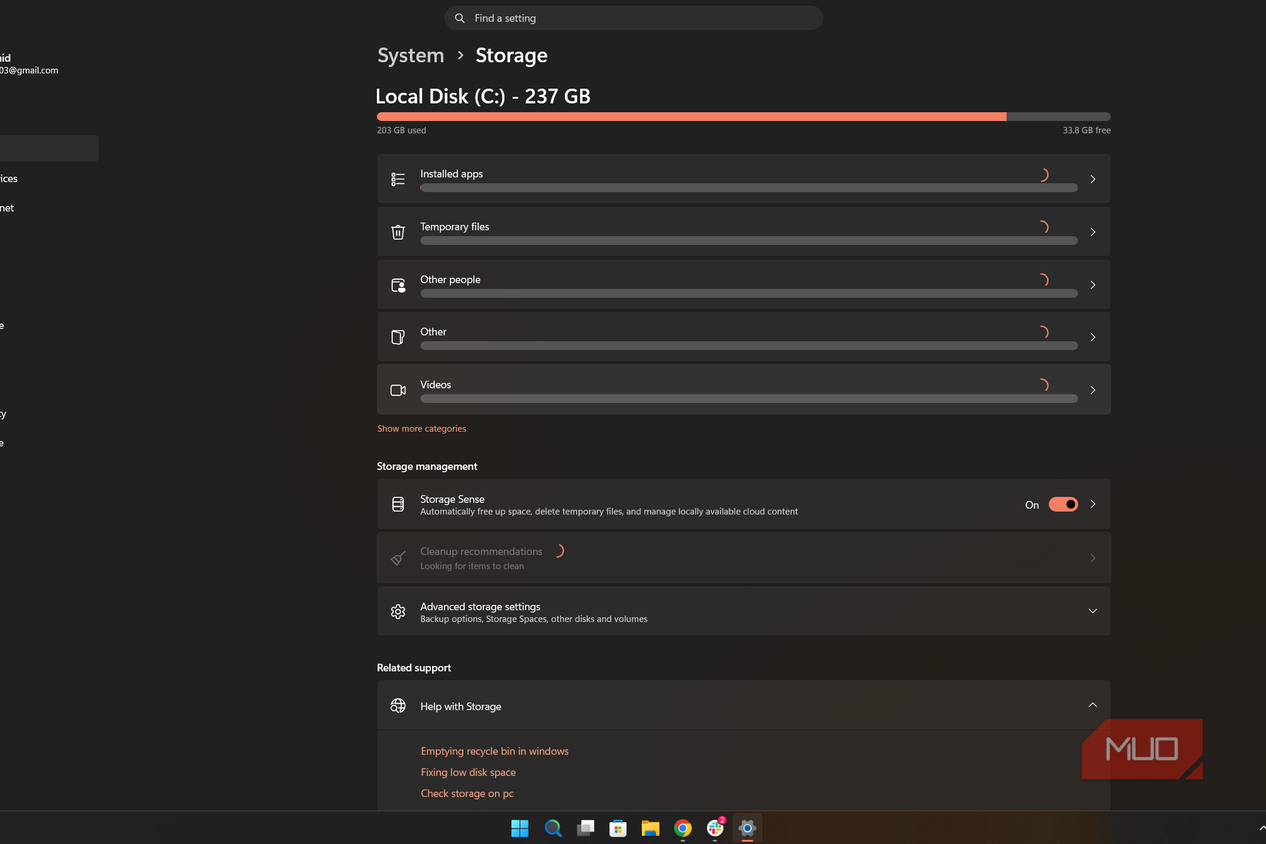 Storage Sense Windows