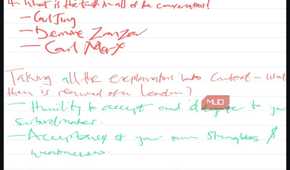xnotes handwritten outline notes.
