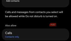 Allowing repeat callers in Samsung settings