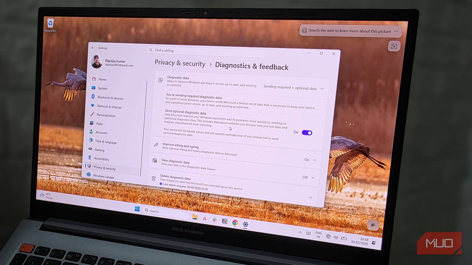 Your Windows 11 PC is quietly recording what you type because of one default setting Your Windows 11 PC is quietly recording what you type because of one default setting