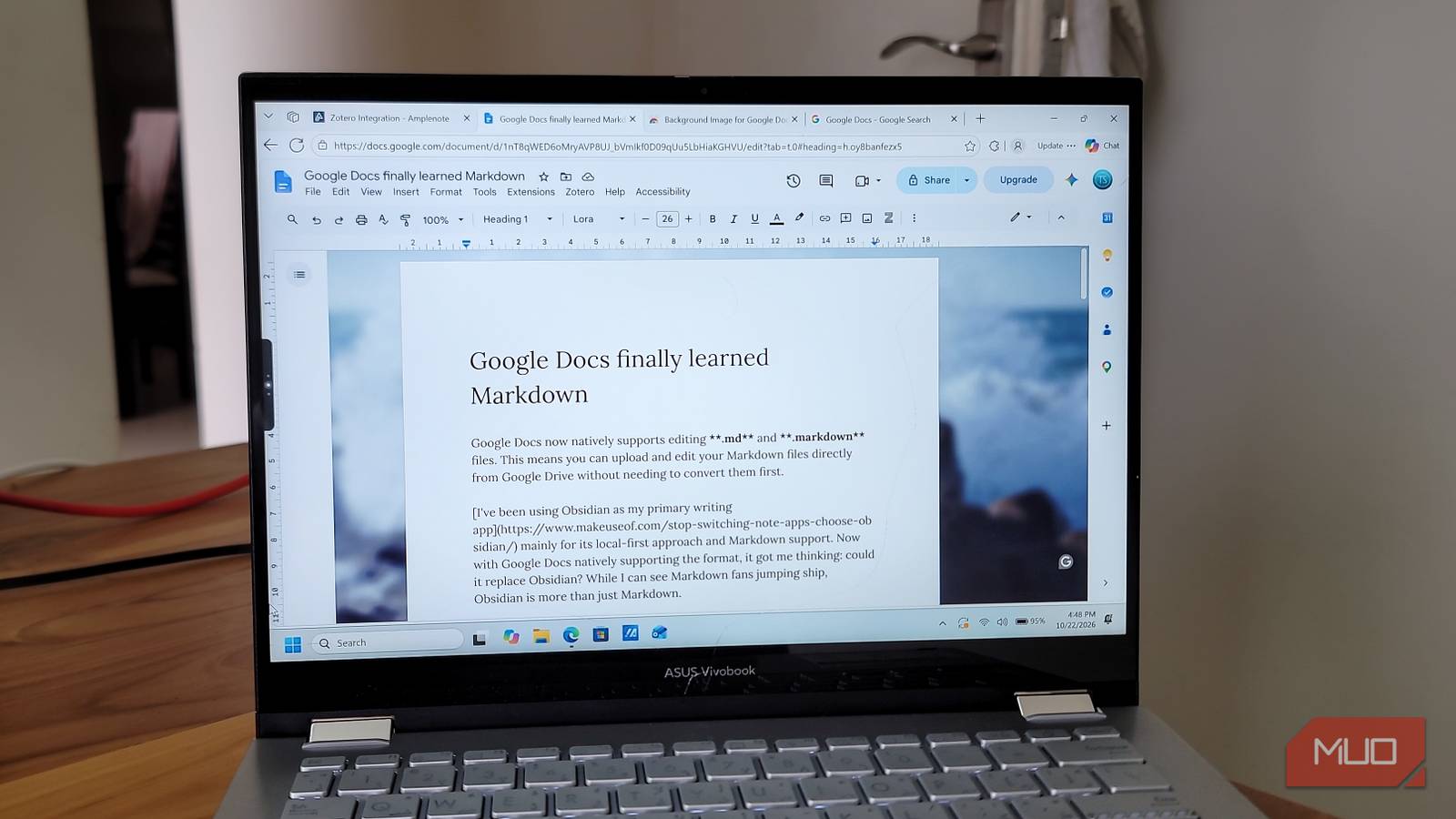 Google Docs finally learned Markdown