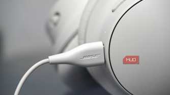 The USB-C cable for the Bose QuietComfort 2.