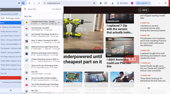 Chrome vertical tab grouping
