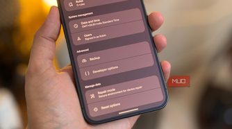 Developer Options in the Settings app on Pixel 11 Pro XL